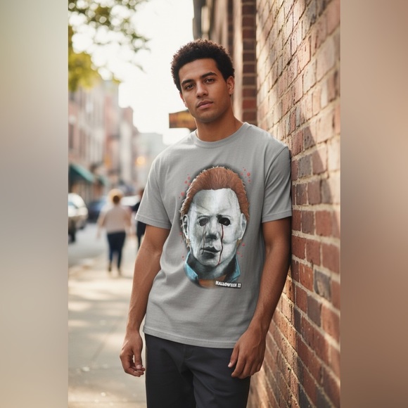 Other - New mens Micheal Myers Halloween II horror movie graphic T-shirt